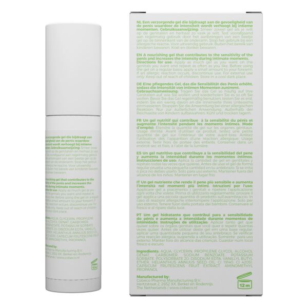 Balenie 30 ml stimulačného gélu Cobeco ViaGel for Men