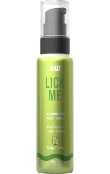 Jedlý gél s hrejivým účinkom INTT Lick Me v príchutiach caipirinha a med