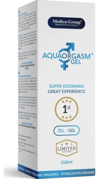 Intímny gél Medica Group Aqua Orgasm Gel, 150 ml