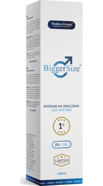 Intímny gél Medica-Group BiggerSize Gel 150 ml