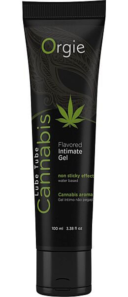 Tuba lubrikantu Orgie Lube Tube Cannabis s objemom 100 ml