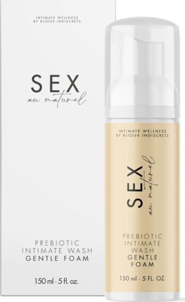 Prebiotická intímna pena Bijoux Indiscrets Gentle Foam, fľaša 150 ml