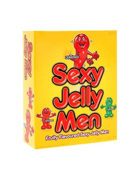 Gumené cukríky Spencer & Fleetwood Sexy Jelly Men v tvare mužíčka s penisom