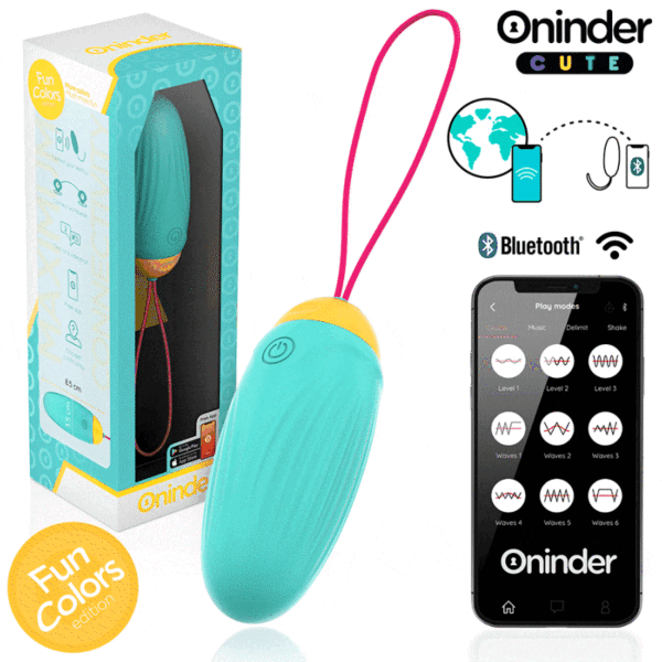 Silikónové vibračné vajíčko Oninder Cute