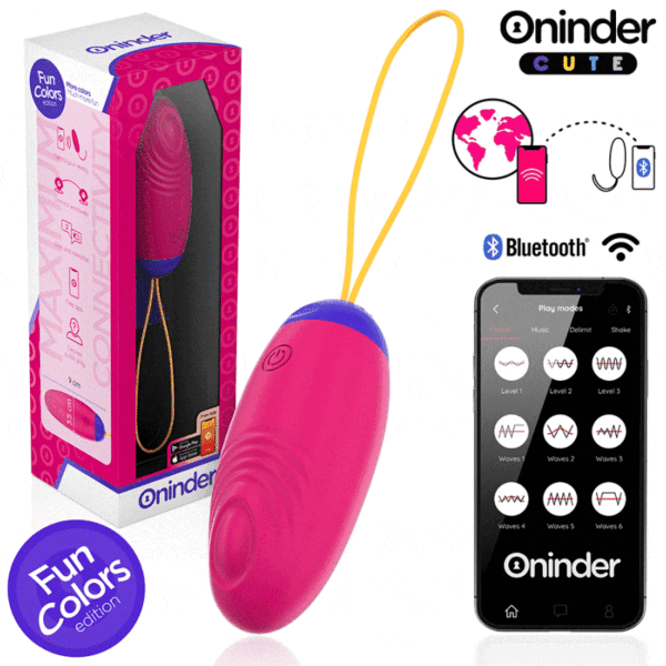Silikónové vibračné vajíčko ONINDER CUTE