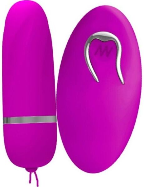 Vibračné vajíčko Pretty Love Debby (BI-014405W) s bezdrôtovým ovládačom