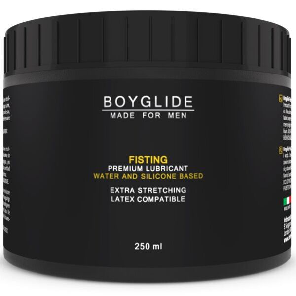 Fľaša lubrikantu Boyglide Fisting s objemom 250 ml od značky Intimateline