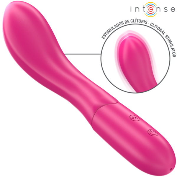 Vibrátor Intense Lisette s flexibilnou tyčou
