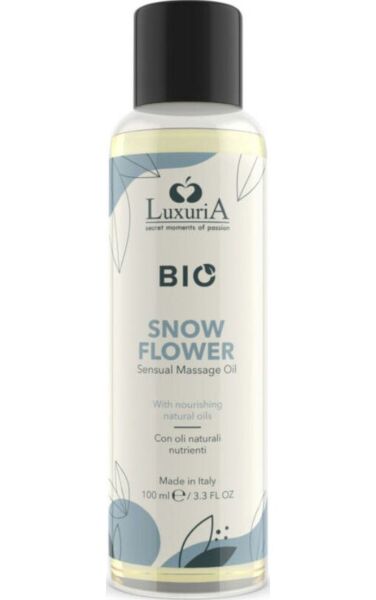 Masážny olej Intimateline Luxuria Bio, 100 ml