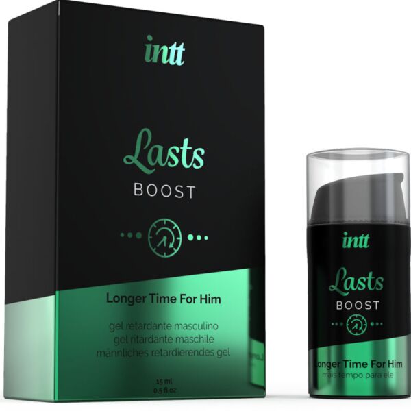Oddiaľovací gél INTT Lasts v 15 ml balení s dávkovačom