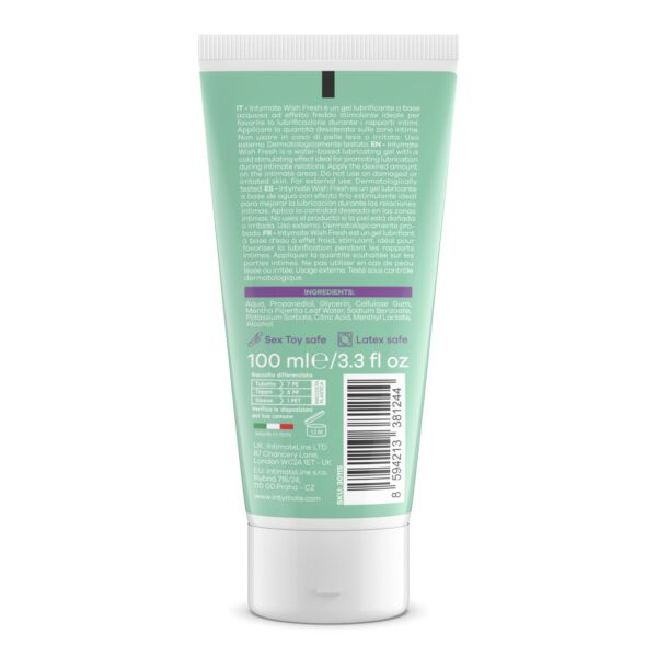 Lubrikačný gél s chladivým účinkom Intymate Wish Fresh, balenie 100 ml