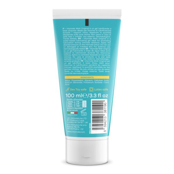 Balenie lubrikantu Intymate Wish Original 100 ml