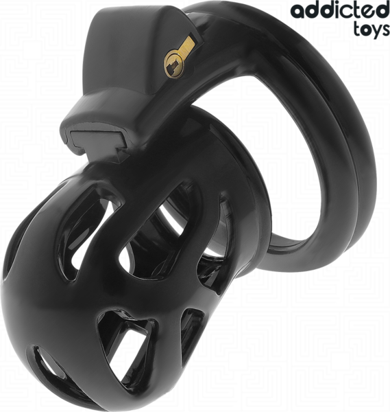 Klietka cudnosti Addicted Toys Locked 7,5 cm s krúžkami a kľúčmi