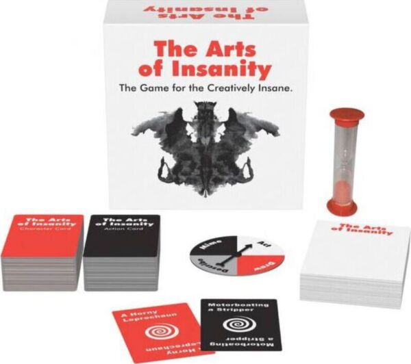 Krabica párty hry pre dospelých Kheper Games The Arts of Insanity