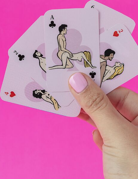 Erotická kartová hra Sexitive Mini Poker XXX Edition so škatuľkou