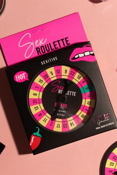 Erotická hra Sex Roulette Lovers Game od Sexitive s otáčacou šípkou