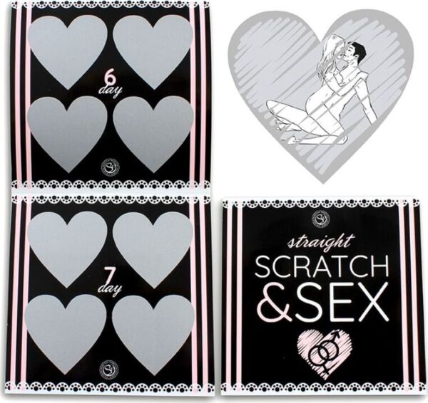 Erotická stieracia hra Secret Play Scratch & Sex Hetero pre páry