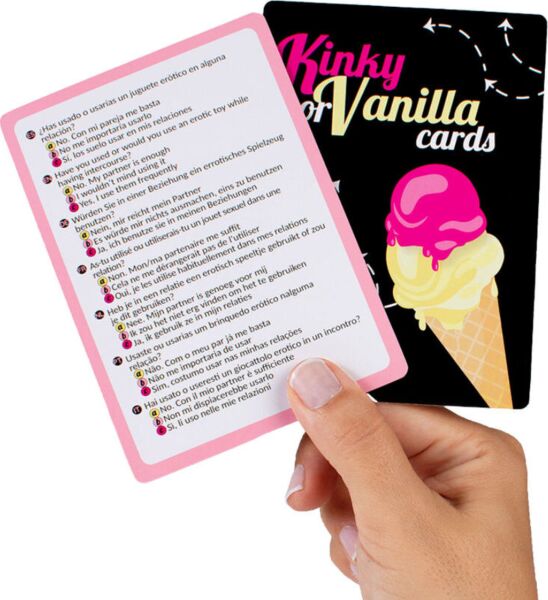 Erotická stolová hra Secret Play Kinky or Vanilla s krabicou