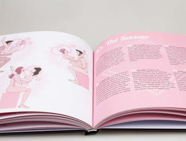 Kniha o sexuálnych pozíciách Secret Play Kniha Kamasutra