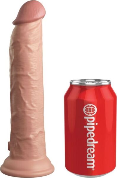 Realistické silikónové dildo King Cock Elite so základňou s prísavkou