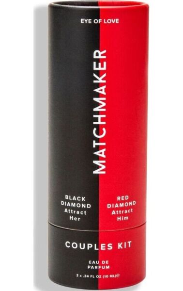 Súprava Eye of Love Matchmaker Couples Kit s flakónmi Red Diamond a Black Diamond