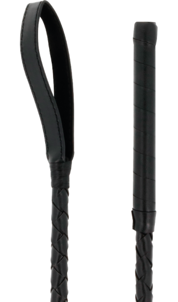 Bičík Darkness 55 cm so špičkou na BDSM hry