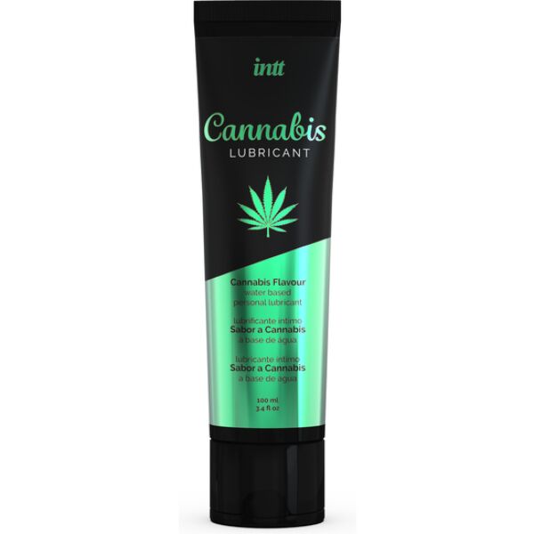 Tuba lubrikantu na vodnej báze INTT Cannabis Lubricant, 100 ml