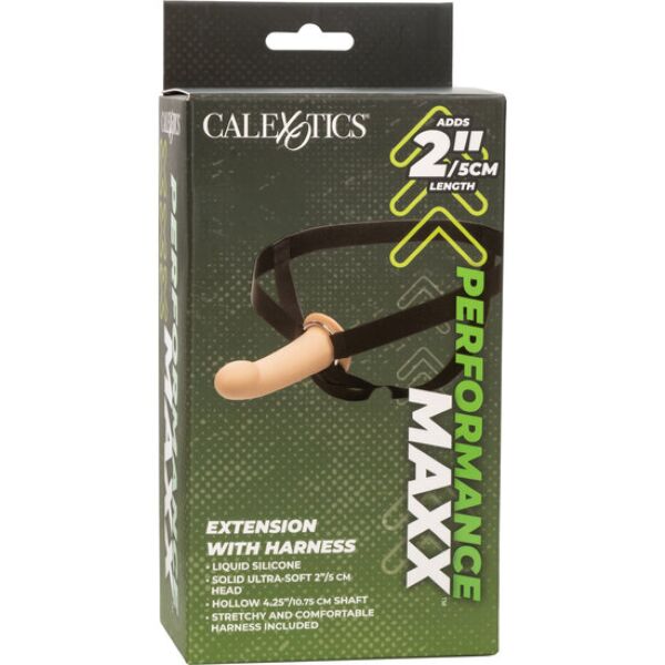 Návlek na penis CalExotics Performance Maxx s popruhovým postrojom strap-on