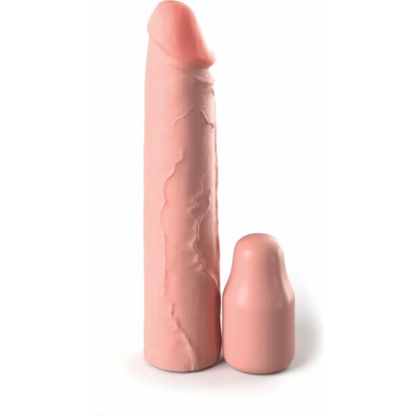 Návlek na penis Fantasy X-tensions Elite od Pipedream s odnímateľným nadstavcom a popruhom