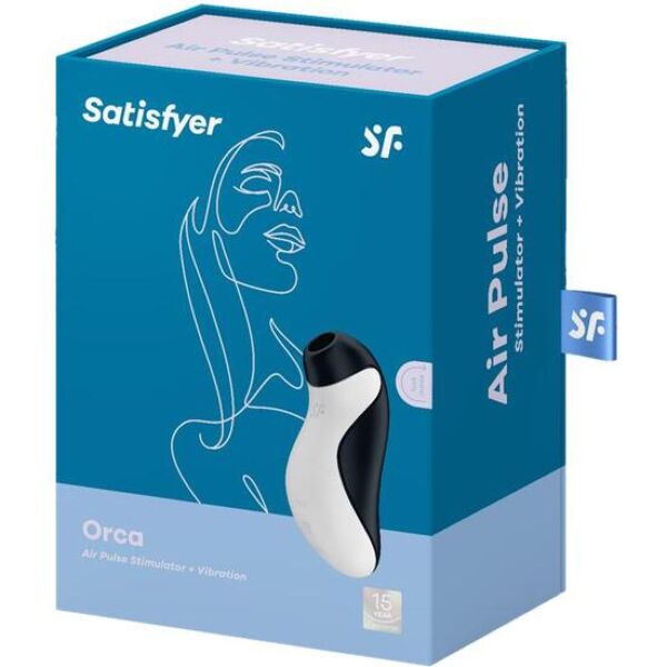 Stimulátor klitorisu Satisfyer Orca v tvare kosatky