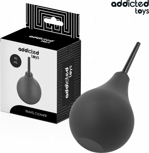 Análna sprcha Addicted Toys Travel Anal Cleaner s flexibilnou hruškou