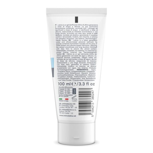Hybridný análny lubrikant IntimateLine Lubrax, 100 ml