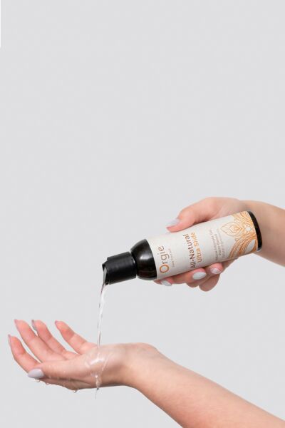 Fľaša so 150 ml lubrikantu na vodnej báze Orgie All-Natural Ultra Slide