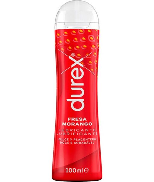 Fľaštička lubrikantu Durex Jahoda s objemom 50 ml