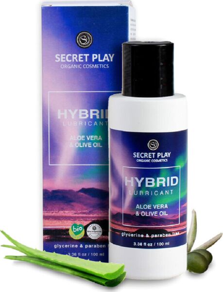 Fľaša lubrikantu Secret Play Hybrid 100 ml