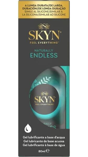 80 ml fľaštička lubrikantu SKYN Naturally Endless s pumpičkou
