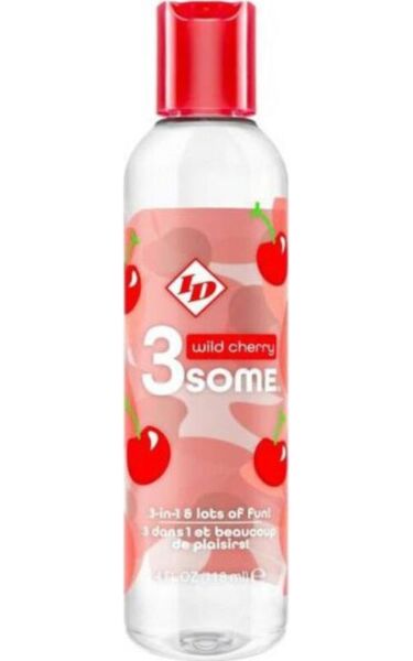 Ochutený lubrikant ID 3some 4 fl oz