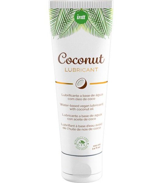 Balenie lubrikantu na vodnej báze INTT Vegan Coconut s objemom 100 ml