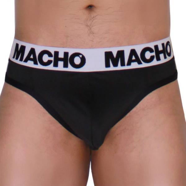 Jockstrap Macho Underwear MTG002 spredu aj zozadu s dvoma zadnými popruhmi