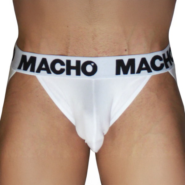 Jockstrap Macho Underwear MX29BL s dvojitými zadnými pásikmi