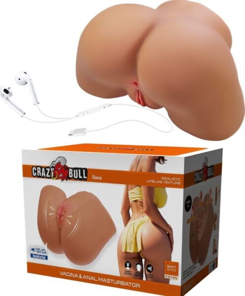 Realistický masturbátor Crazy Bull Ilana v tvare ženského zadku