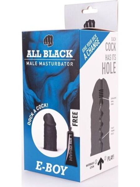 Masturbátor All Black E-Boy ABM02