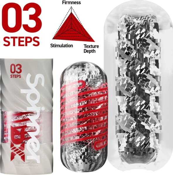Masturbátor Tenga Spinner DX 03 Steps