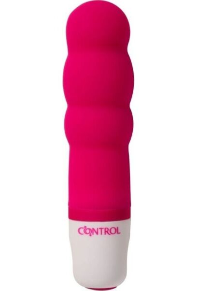 Mini vibrátor Control Velvet Secret v tvare troch guľôčok