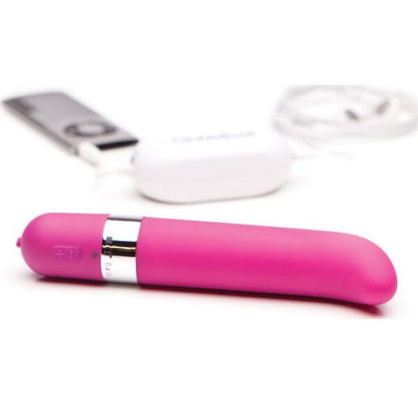 Vibrátor na bod G OhMiBod Freestyle, dostupný v ružovej a svetlofialovej farbe