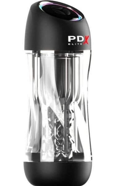 Automatický masturbátor PDX Elite Viewtube Pro s priehľadnou vložkou