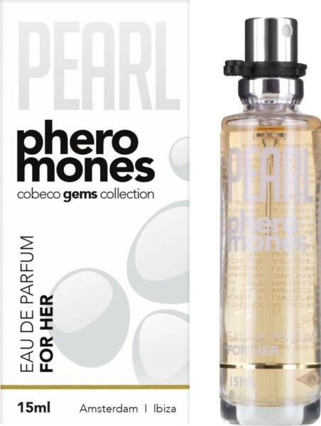 Balenie parfumovanej vody Cobeco Pearl Pheromones s objemom 15 ml