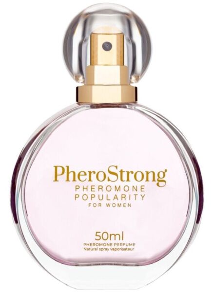 Fľaša parfému s feromónmi PheroStrong Popularity for Women s objemom 50 ml