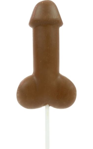 Lízanka z mliečnej čokolády v tvare penisu Spencer & Fleetwood Dick on a Stick