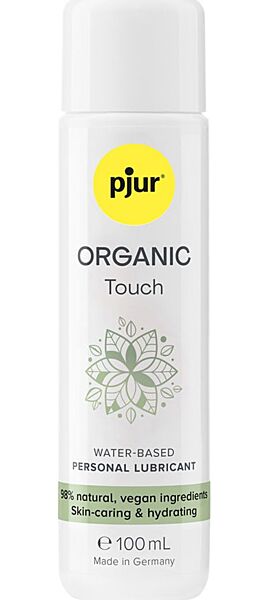 Fľaštička lubrikantu na vodnej báze pjur Organic Touch so 100 ml